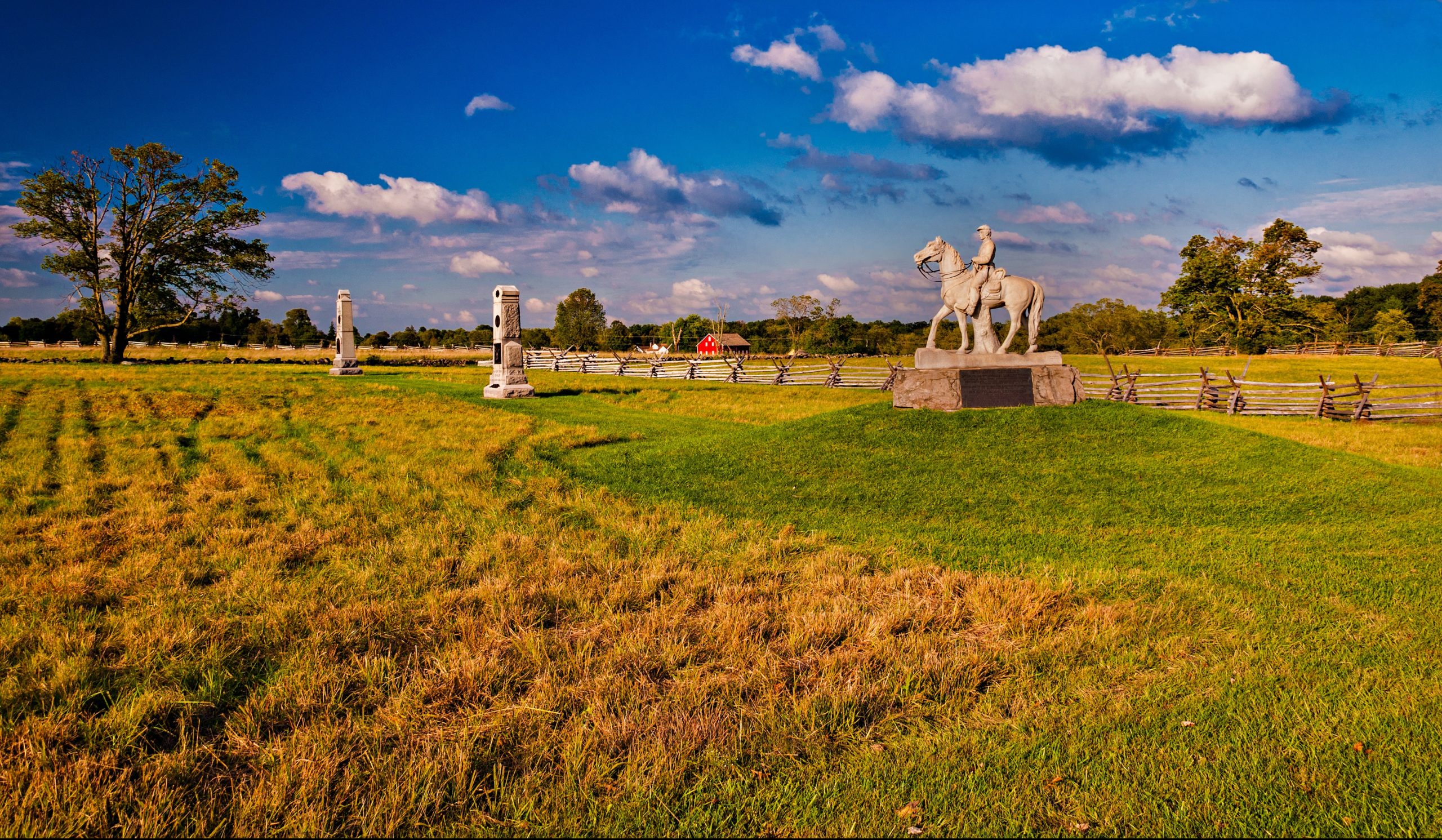 Horse statue at Gettysburg