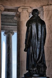 Jefferson Memorial statue