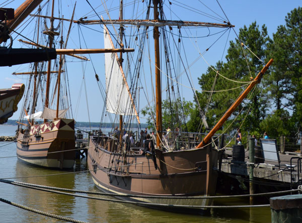 Old ships in Virginia