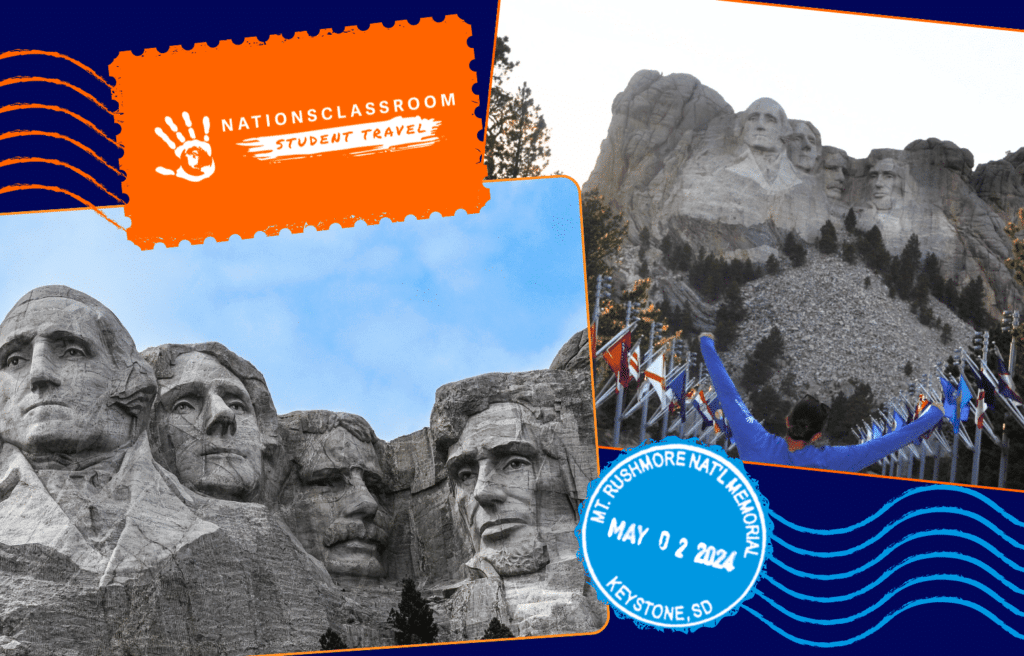 The iconic Mount Rushmore sculpture, the subject of the blog post "7 Things You Didn't Know About Mount Rushmore."