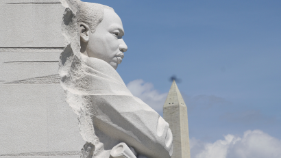 Sculpture of Martin Luther King Jr.