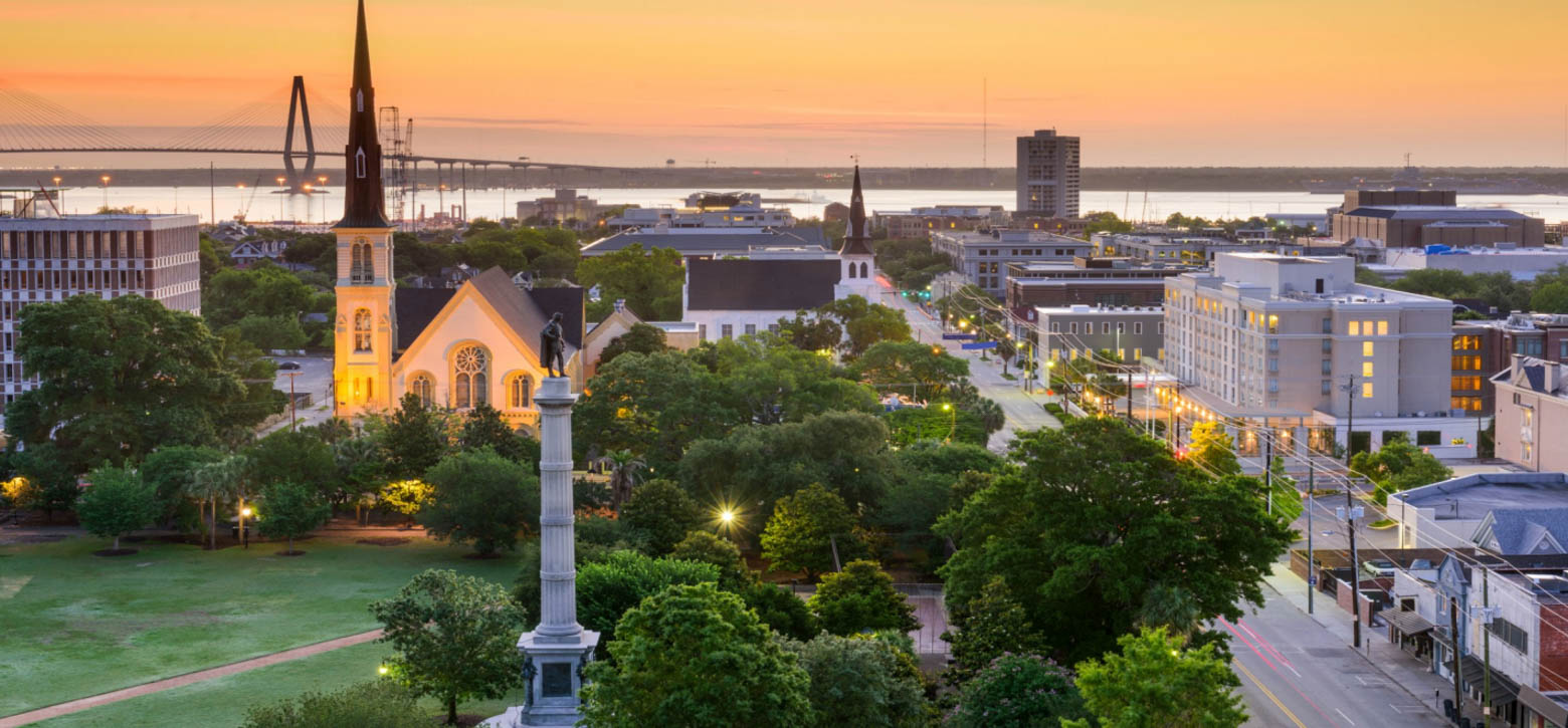 Charleston, South Carolina downtown city