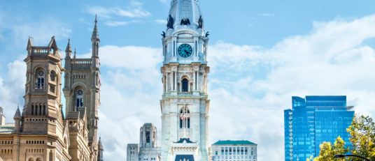 Large buildings in Philadelphia