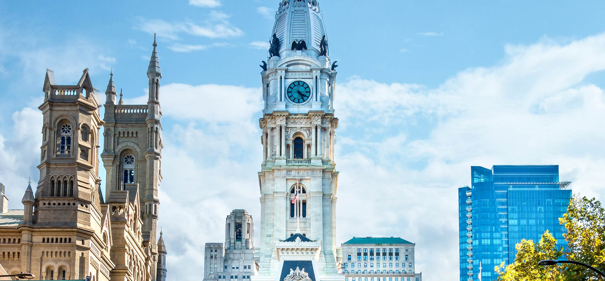 Large buildings in Philadelphia