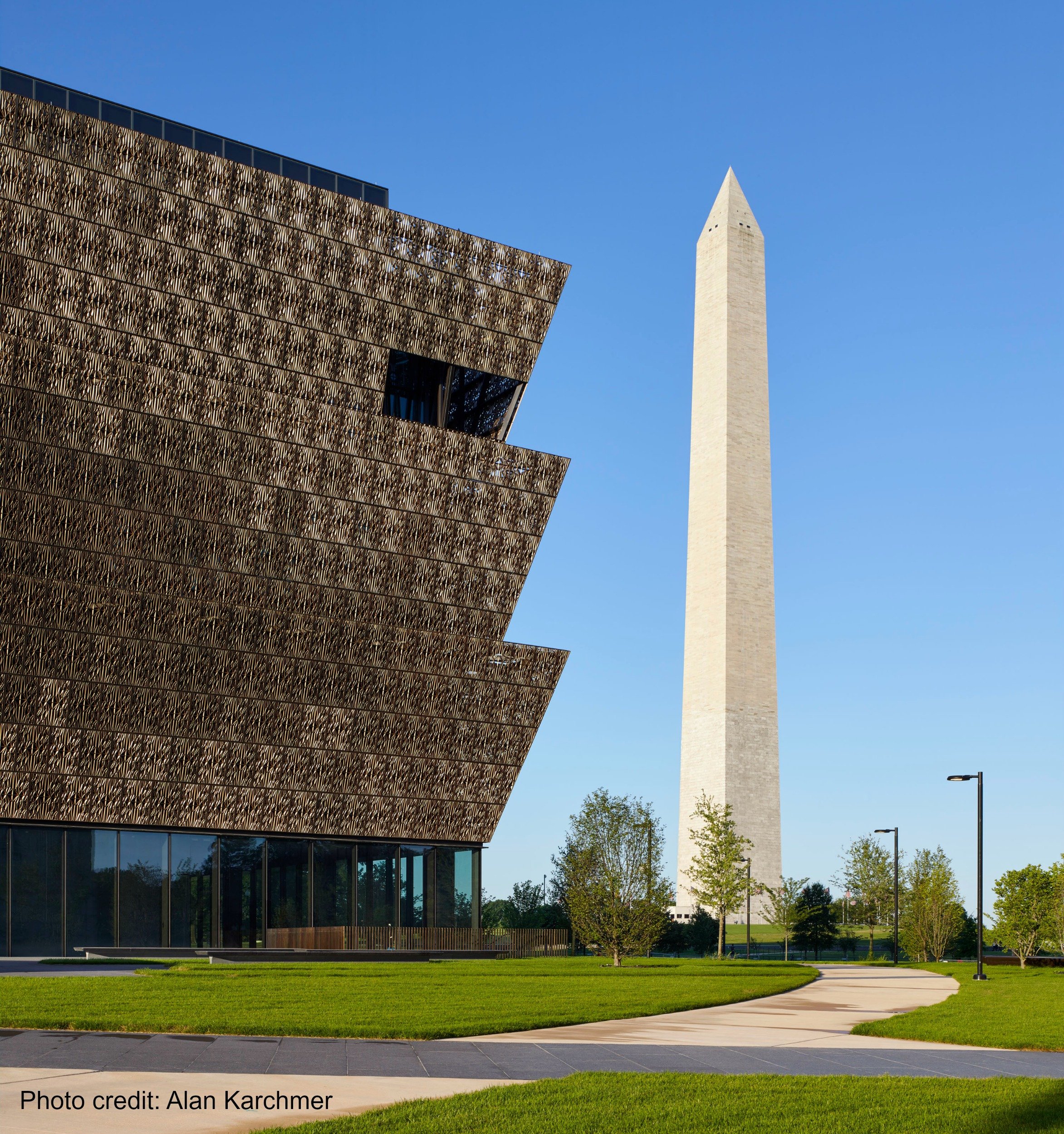 African American Museum and Washington Monument