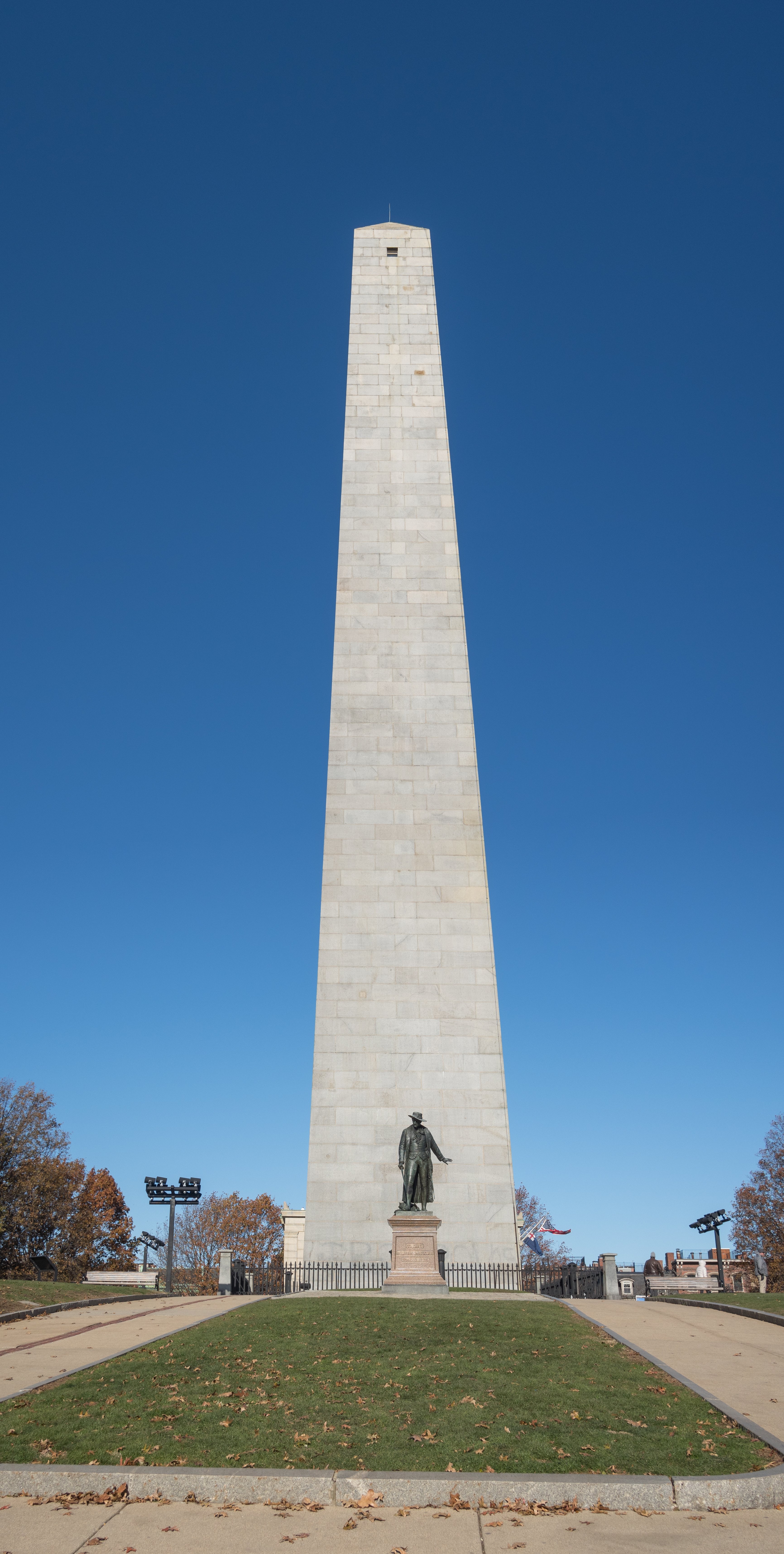 bunker hill monument stairs clipart