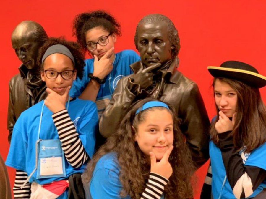 Students Visiting Signers Hall