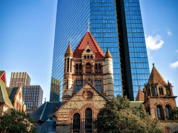 Old church in Boston