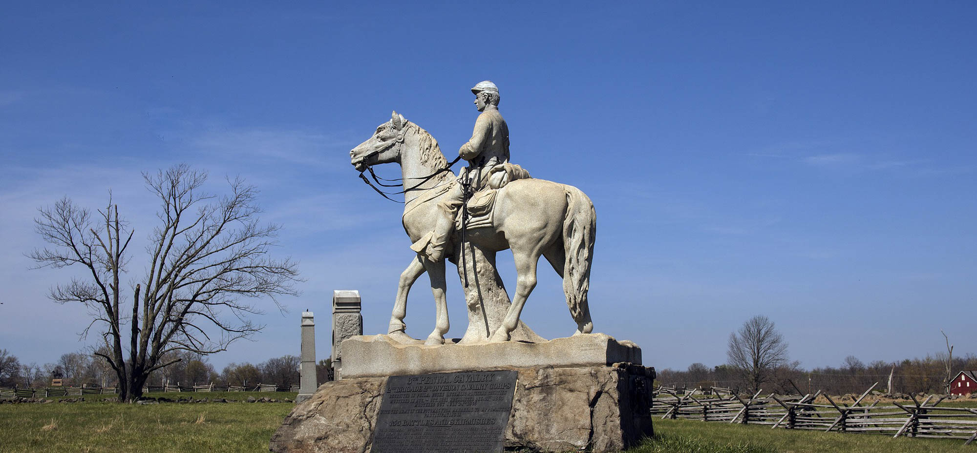 Horse statue at Gettysburg