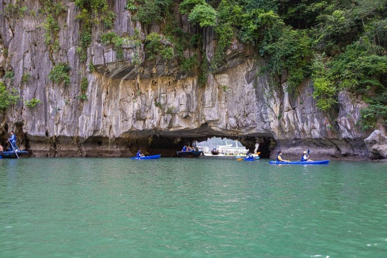 Luon Cave Kayak Excursion