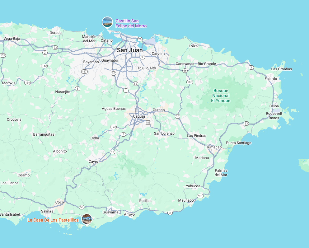 Puerto Rico Island View