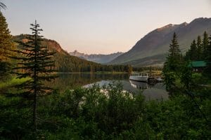 Swiftcurrent Boat Tour Montana