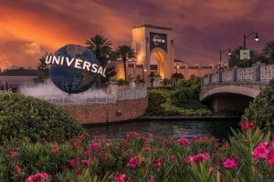 Universal Studios tour at Florida