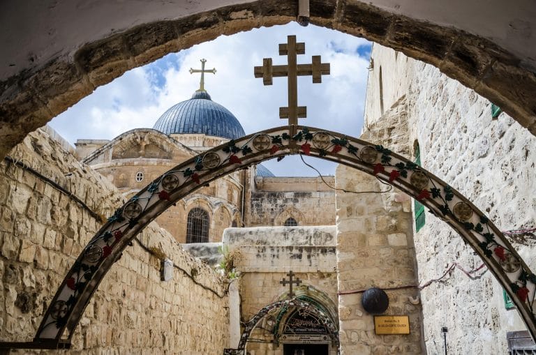 Walk Along the Via Dolorosa, the Way of the Cross