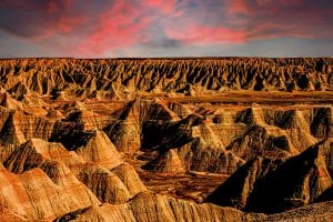 Badlands national park