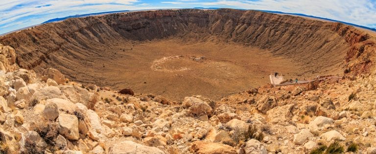 meteor crater