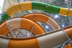 Indoor water park visit