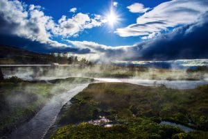 Iceland’s biggest hot spring