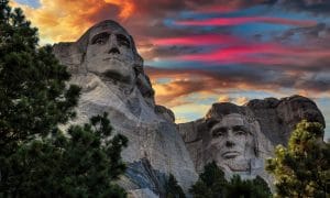 Marvel at the iconic Mount Rushmore
