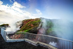 Iceland’s biggest hot spring