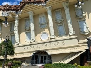 Upside down building at Wonderworks