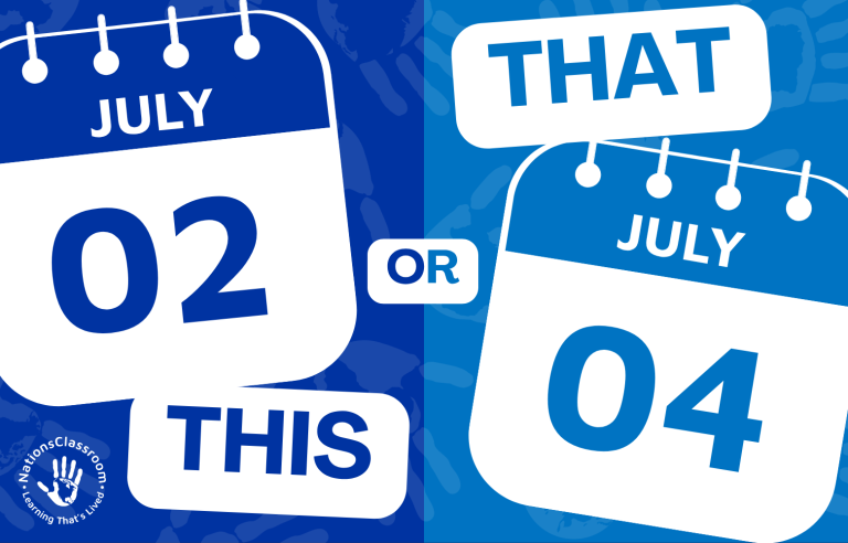 4th of July or 2nd of July – BLOG